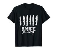 Homme Knife King Knives Collectors Maker Collector Couteaux T-Shirt