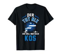 Homme Kos Grèce, vacances de voyage, île d'été amusant. T-Shirt
