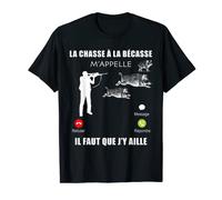 Homme La Chasse Au Sanglier M'Appelle Il Faut Que J'Y Aille T-Shirt