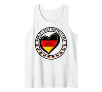 Homme Le meilleur frère du monde est fier d'être un petit frère allemand Débardeur