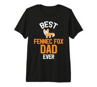 Homme Le Meilleur Papa de Fennec Fox T-Shirt Haut de Gamme
