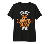 Homme Le Meilleur Papa Poisson-Clown de Tous Les Temps T-Shirt Haut de Gamme