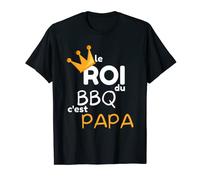 Homme Le ROI du BBQ c'est PAPA T-Shirt