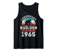 Homme Legendary Builder Born in 1965, 60th Birthday Homme Débardeur