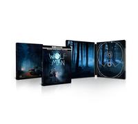 Homme Loup (WOLFMAN) 4K UHD + Blu-Ray Nouveau Scellé Steelbook Terreur A-B-C