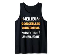 Homme Mairie Conseil Humour Meilleur conseiller Municipal Débardeur