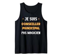 Homme Mairie Conseil Municipal Humour Super conseiller Municipal Débardeur
