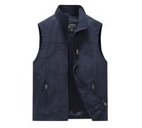 Homme Manteau sans Manche,Veste sans Manches Veste de Sport Gilet de Chasse Reporter Photographie, Pêche, de Plein Air Sports de Voyage Les Poches Gilets Séchage Rapide