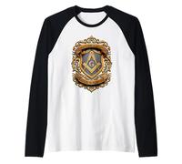 Homme Masonic_Symbol avec Brothers in_Spirit, United in_Purpose Manche Raglan