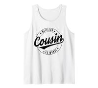 Homme Meilleur Cousin du Monde Cadeau pour Meilleur Cousin Débardeur