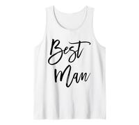 Homme Meilleur homme pour Bachelor Party Script Débardeur