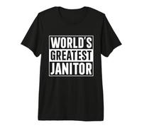 Homme Meilleur père Concierge Le Meilleur Concierge du Monde T-Shirt Haut de Gamme