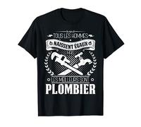 Homme Meilleur Plombier du monde Artisan Plomberie Blague drôle T-Shirt