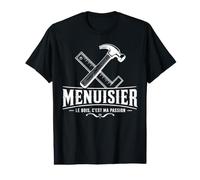 Homme Menuisier Le Bois C’est Ma Passion Outils Métier T-Shirt Graphique avec Valeur