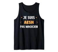 Homme Métier Je suis aesh Pas Magicien Citation Humour aesh Débardeur