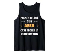 Homme Métier Passé à côté d'un aesh Perfection Humour aesh Débardeur