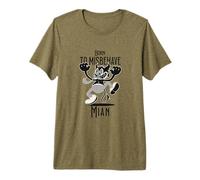 Homme MIAN - Beau nom de garçon avec Un Petit démon Mignon T-Shirt Haut de Gamme