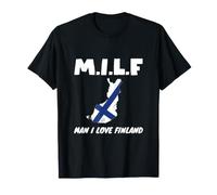 Homme Milf, J'aime la Finlande T-Shirt