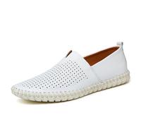 Homme Mocassins Creux À Enfiler - Respirant Perforé Décontracté Chaussures Plates for Temps Chaud Noir Blanc Bleu Marron Jaune Marron