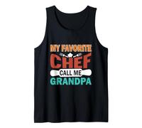 Homme Mon Chef préféré Appelle-Moi Grand-père Débardeur