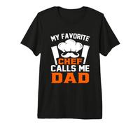 Homme Mon Chef préféré m'appelle Papa T-Shirt Haut de Gamme
