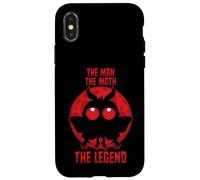 Homme, Moth, The Legend - Moonlit Mythical Mothman Cryptid Coque pour iPhone X/XS