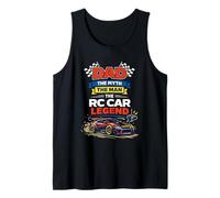 Homme Motif Dad The Myth The Man The RC Car Legend Débardeur