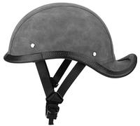 Homme Moto Casques, Casques Moto Jet Vintage Casque de Cyclomoteur ECE Homologué Casques Rétro à Face Ouverte Unisexe, Street Cruiser Jet Style Casque, en pour Scooter, Chopper 6,XL=59-60cm