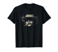 Homme mystérieux avec Cigarette dans Un Chapeau Fedora T-Shirt