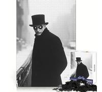 Homme mystérieux en Haut-de-Forme Puzzle de 1000 pièces pour Adultes Jeu de réflexion Anti-anxiété Bords précis Cadeau attentionné (50x75cm)