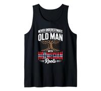 Homme Never Underestimate an Old Man with Norwegian Roots Pride Débardeur