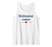 Homme Nom Didoune Amour surnom Didoune Débardeur