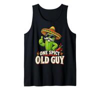Homme One Spicy Old Guy Funny Cactus Humour pour Les Hommes Plus âgés Débardeur