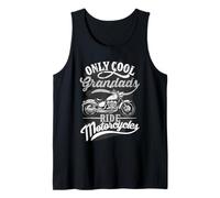 Homme Only Grandads Ride Motorcycles Phrase pour les grand-père Débardeur