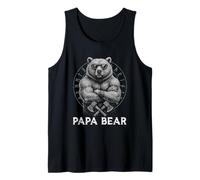 Homme Papa Bear Viking Bear Warrior Odin Berserker Vikings Mythes Débardeur