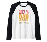 Homme Papa Cochon d'Inde comme Un Papa Ordinaire mais Plus Cool Manche Raglan