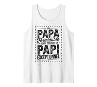 Homme Papa Formidable Papi Exceptionnel Fête Grands-Pères Papi Débardeur
