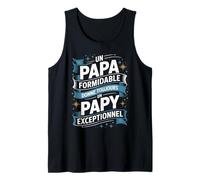 Homme Papa Formidable Papy Exceptionnel Fete des Grands-Peres Papy Débardeur