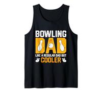Homme Papa Jouant au Bowling comme Un père Normal mais Plus Cool et drôle Débardeur