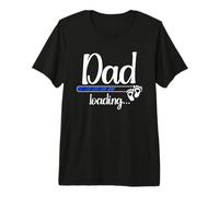 Homme Papa Loading Grossesse Sera bientôt Father Loading T-Shirt Haut de Gamme