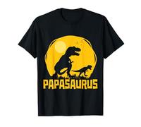 Homme Papasaurus T-shirt Papa Dinosaure Humour T Rex T-Shirt