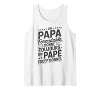 Homme Papé Exceptionnel Fete de Peres Humour Drole Homme Papé Débardeur