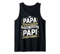 Homme Papi Exceptionnel Humour Homme Fete de Grands-Peres Papi Débardeur