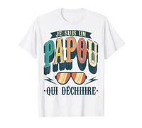 Homme Papou Papy Grand-Père T-Shirt