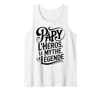 Homme Papy Héros Mythe Légende Humour Thème Fête Grand-Père Papy Débardeur