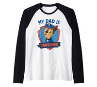 Homme Paw Patrol Chase Pawsome Dad Manche Raglan