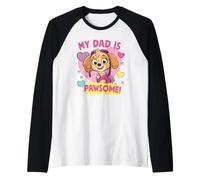 Homme Paw Patrol Skye Pawsome Dad Manche Raglan