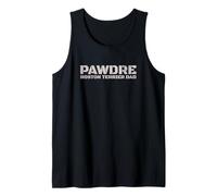 Homme PAWDRE - Boston Terrier Dad. Funny Dog Dad Father Doggo Débardeur