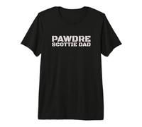 Homme PAWDRE - Scottish Terrier Dad T-Shirt Haut de Gamme