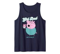 Homme Peppa Pig Daddy Pig Girl Dad and Loving It Débardeur